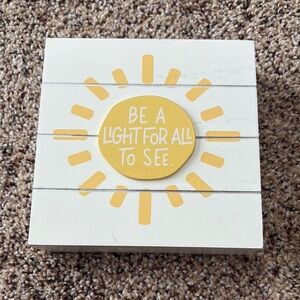 Yellow Sunburst Wall Art Decor